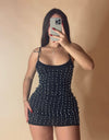 MESH PEARL DRESS