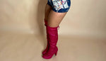 WINTER GLITTER BOOTS (HOT PINK)