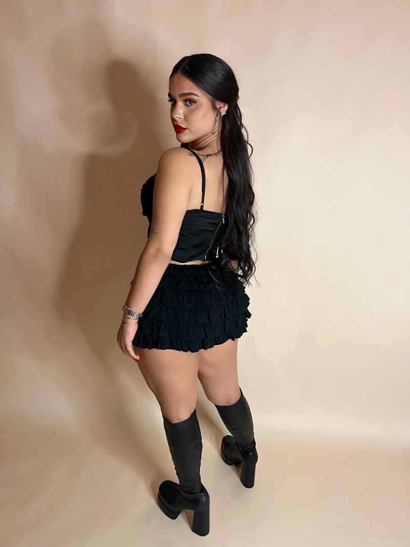 VICTORIAN SKORT (BLACK)