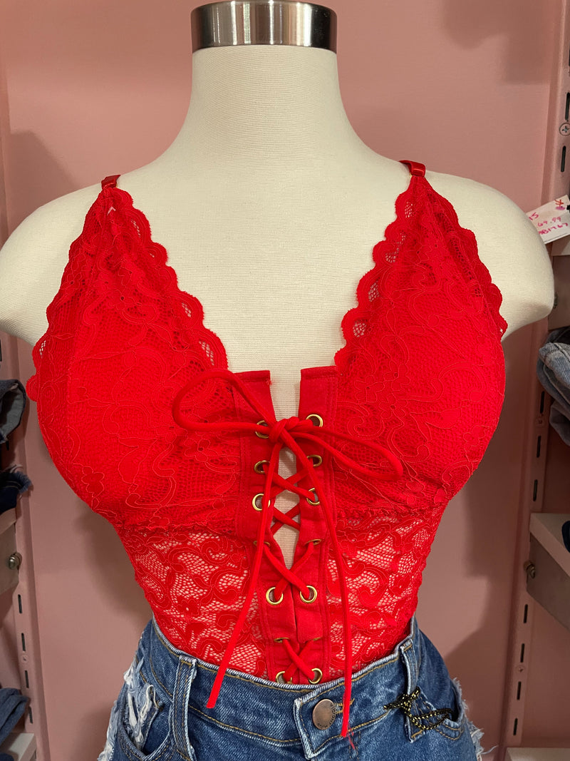 DAREN BODYSUIT (RED)