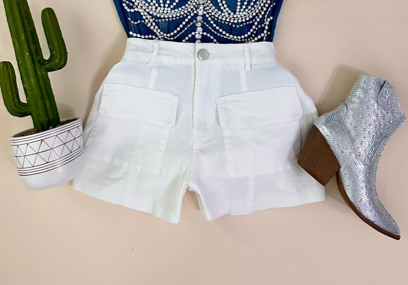 TALIAH SHORT (WHITE)