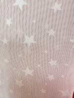 STARS MESH DRESS (WHITE)