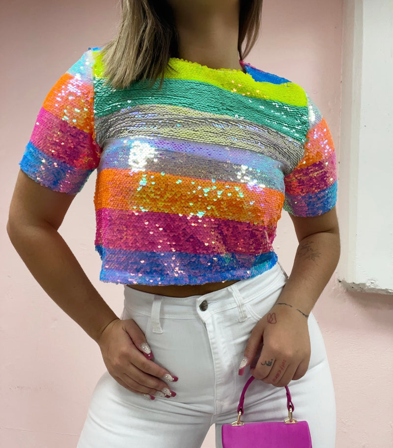 PARTY IN COLOR TOP